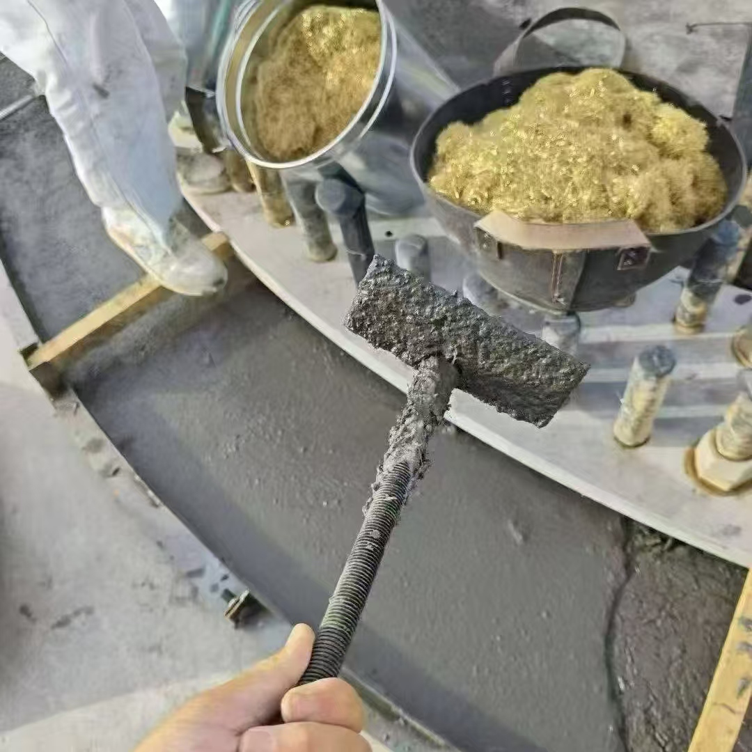 万州C120钢纤维高强无收灌浆料 轧机压缩机汽轮机发电机锻压设备底座灌浆材料